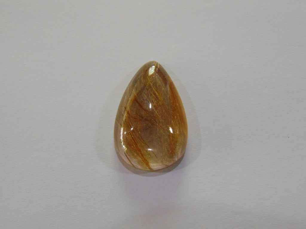 51.60ct Rutile Golden 35x22mm