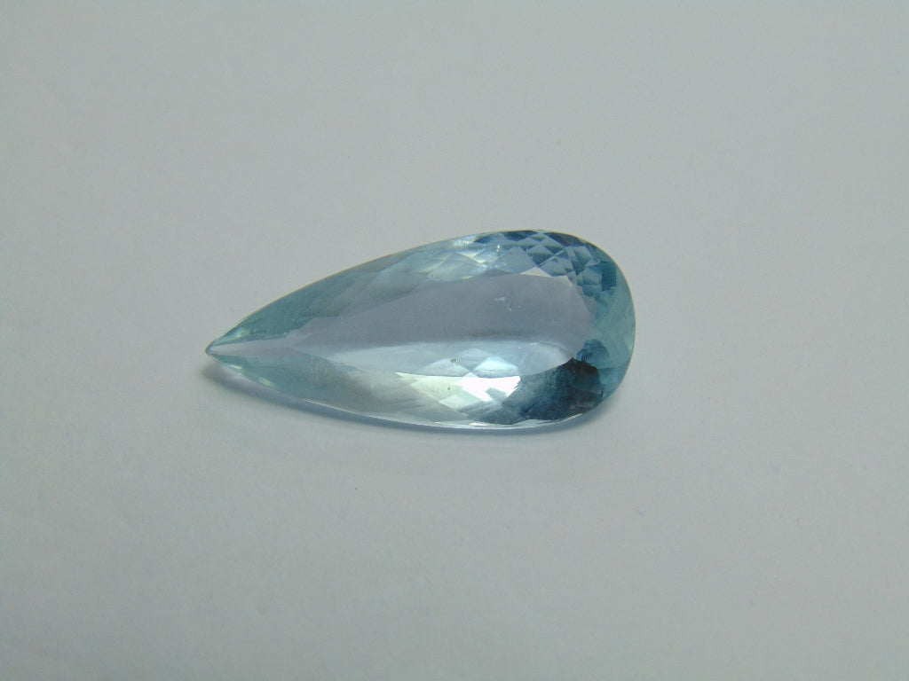 Água-marinha 12,39 ct 27 x 12 mm