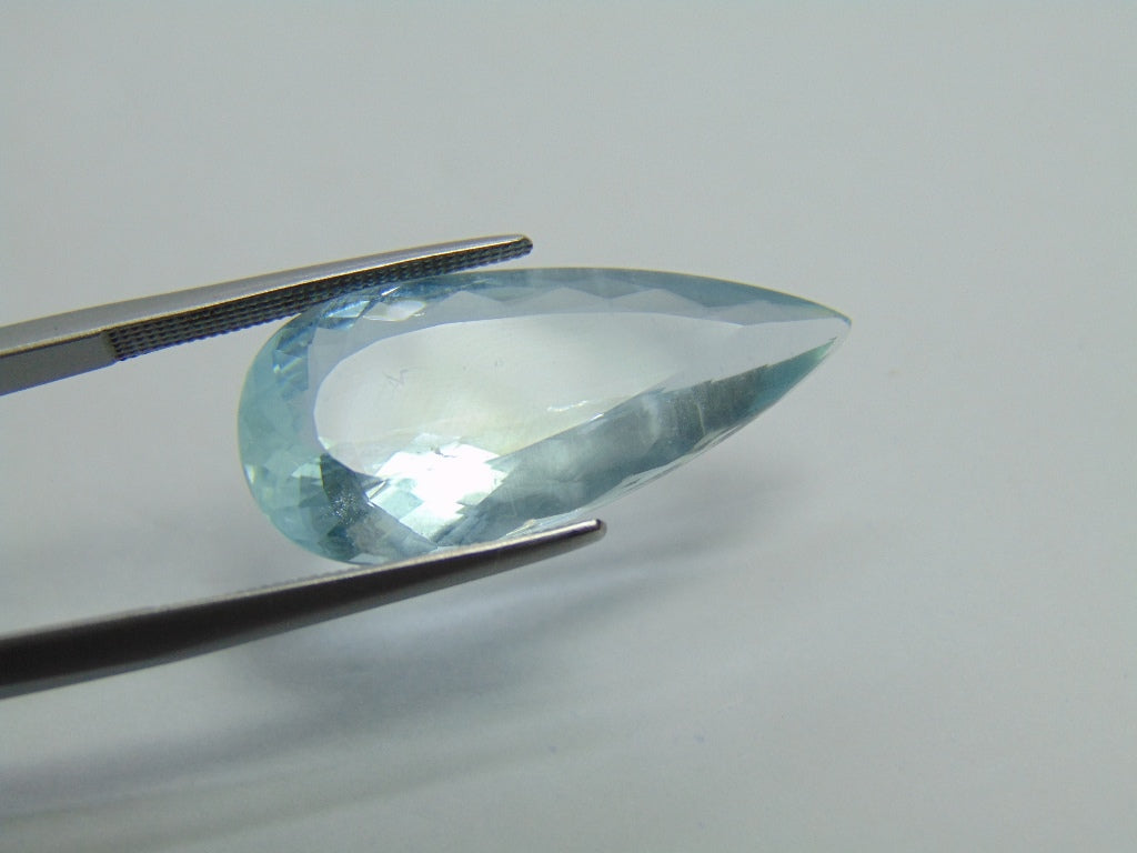 Água-marinha 12,39 ct 27 x 12 mm