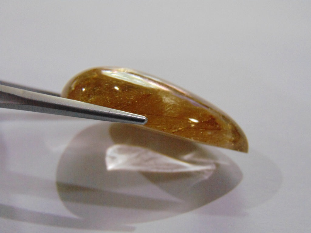 51,60ct Rutilo Dourado 35x22mm