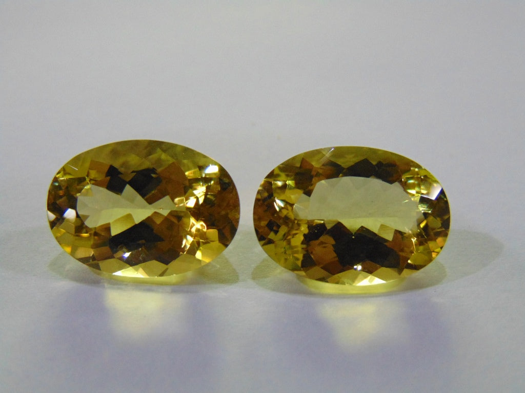 30.50ct Quartz (Green Gold)