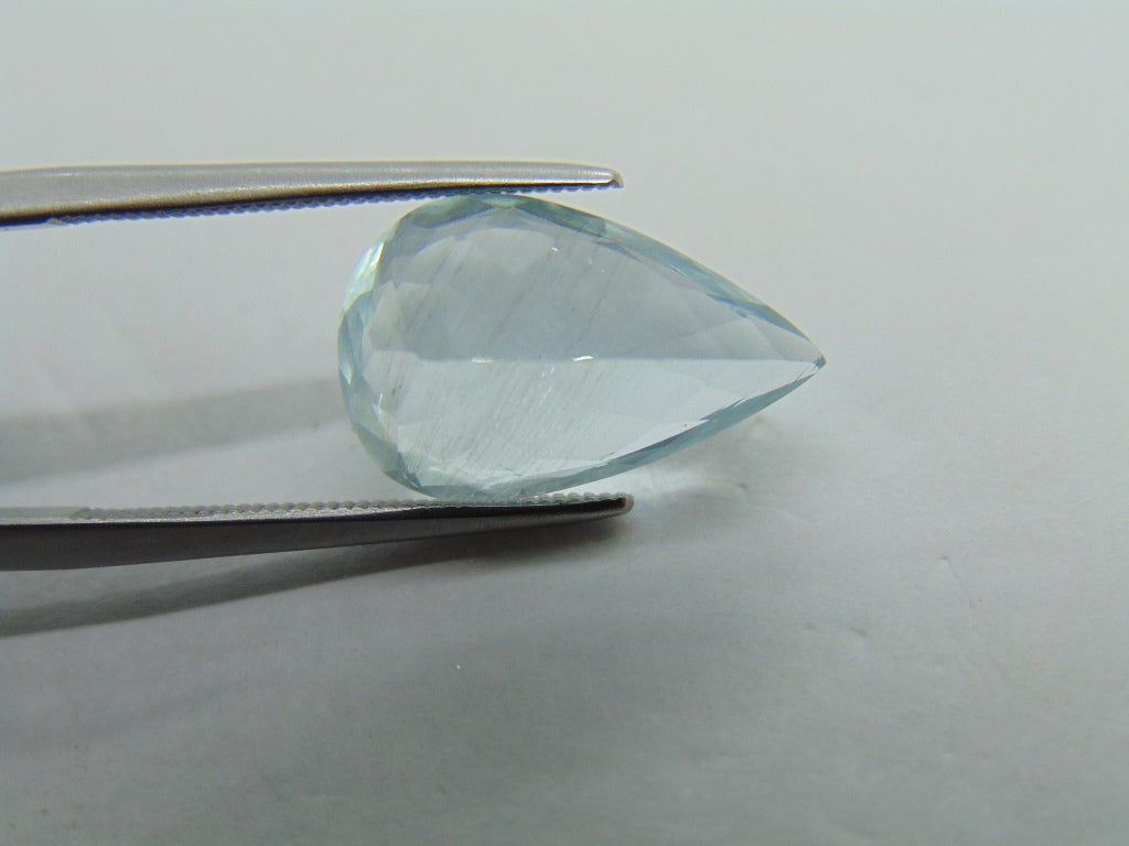 Aquamarine 6,08ct com agulha 16x10mm