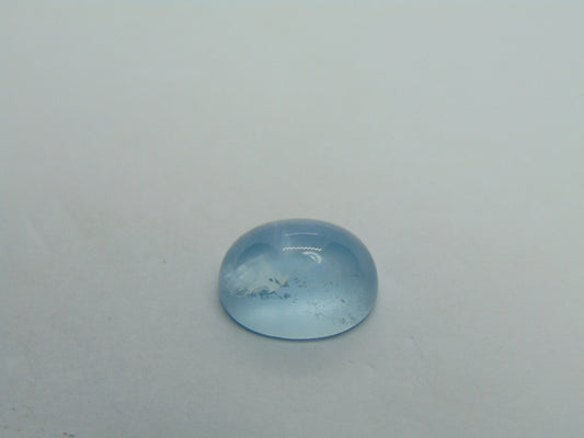 5.80ct Aquamarine Cabochon 12x10mm