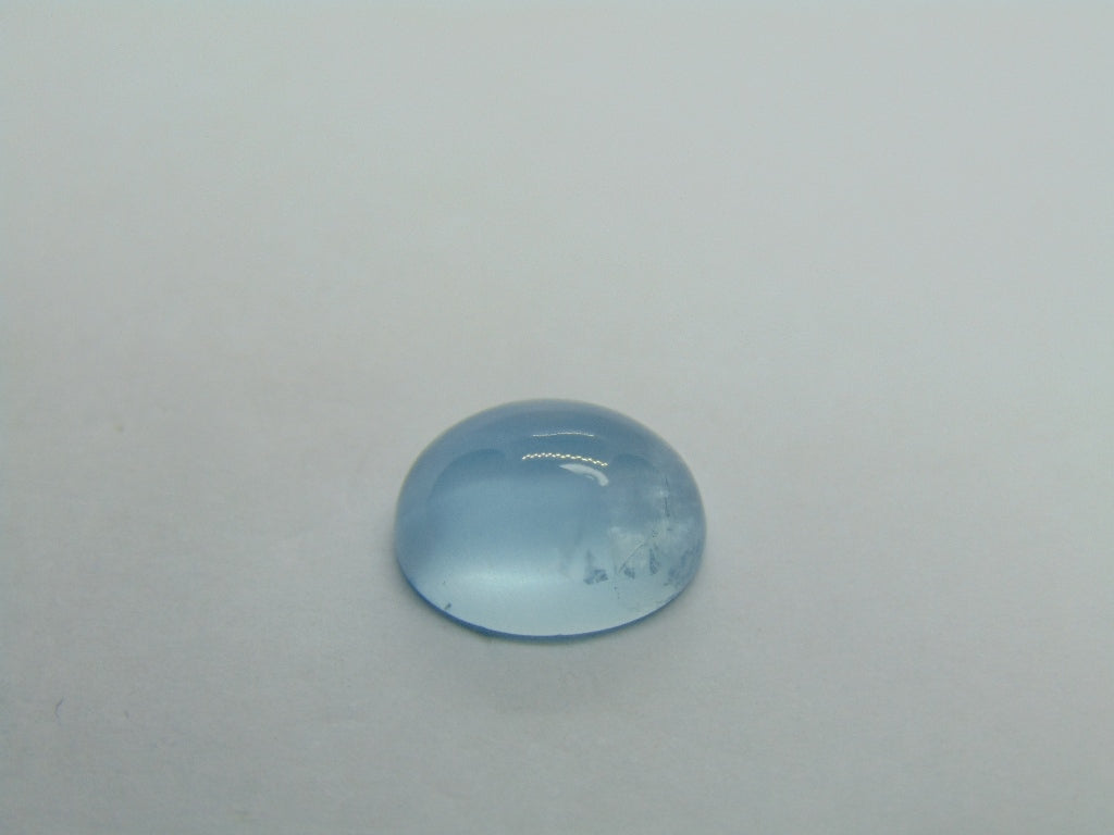 5.80ct Aquamarine Cabochon 12x10mm