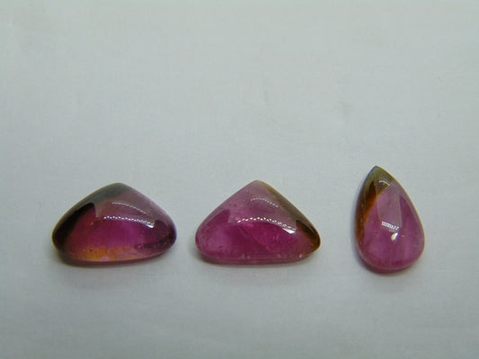 8.60ct Tourmaline Cabochon Set 13x8mm 11x7mm