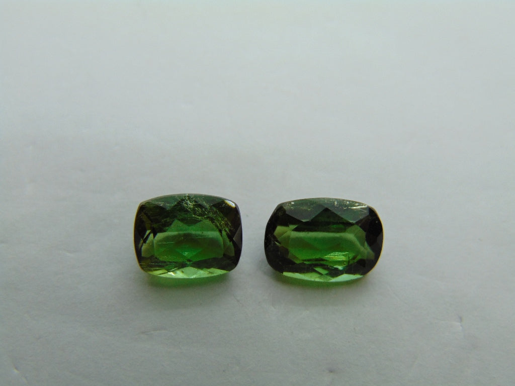 Turmalina 3,33ct 9x6mm 8x6mm