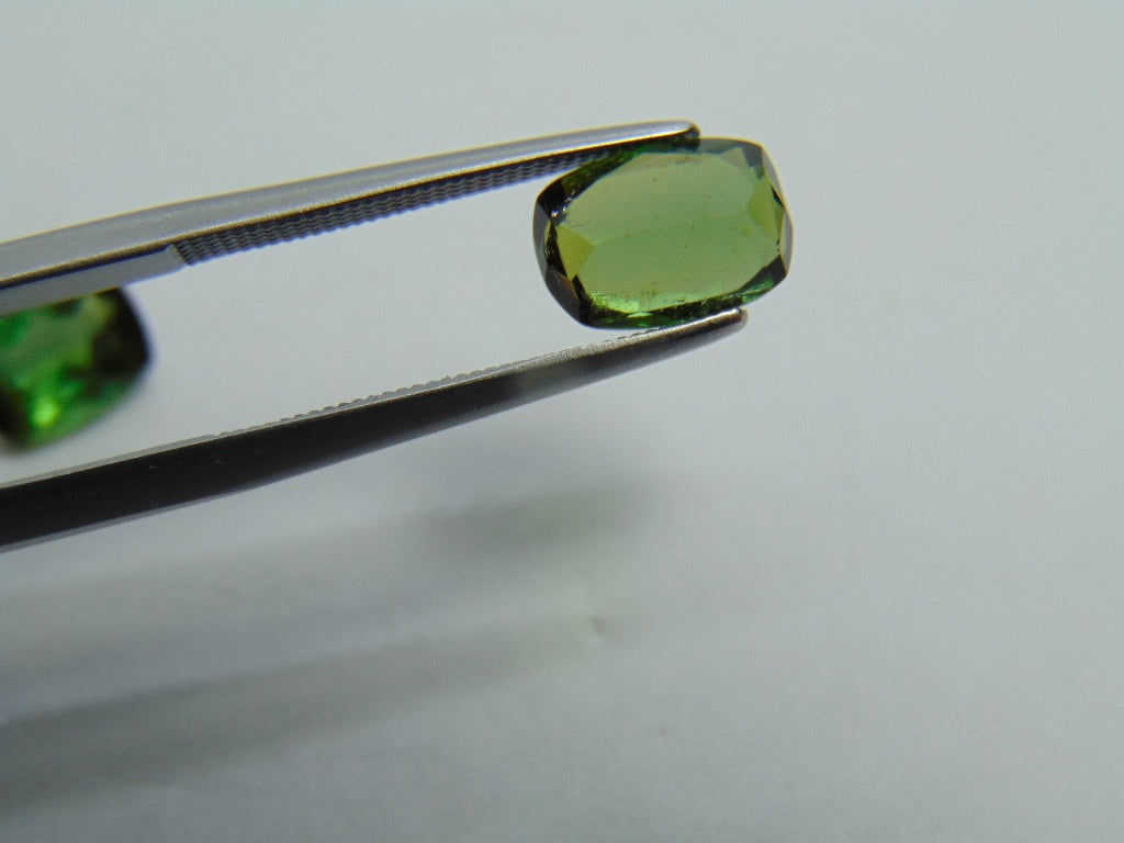 Turmalina 3,33ct 9x6mm 8x6mm