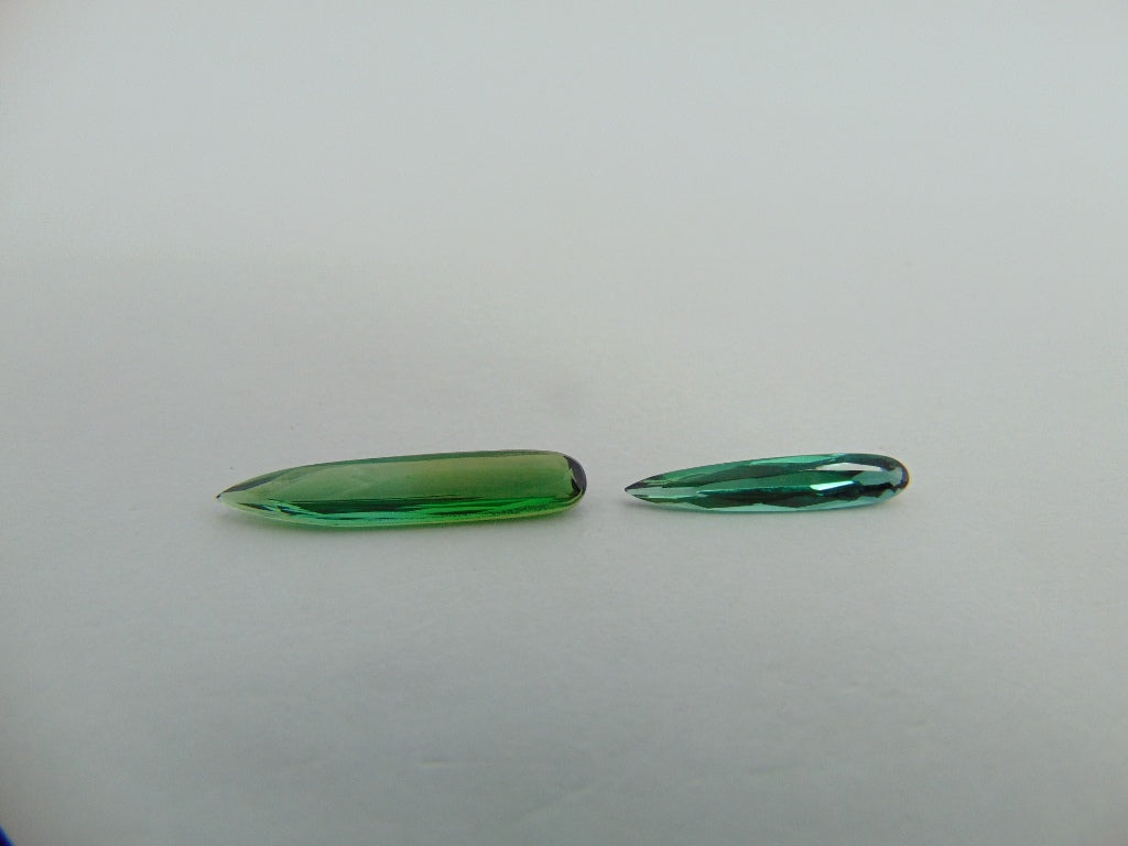 2.65ct Tourmaline 21x4mm 17x3mm