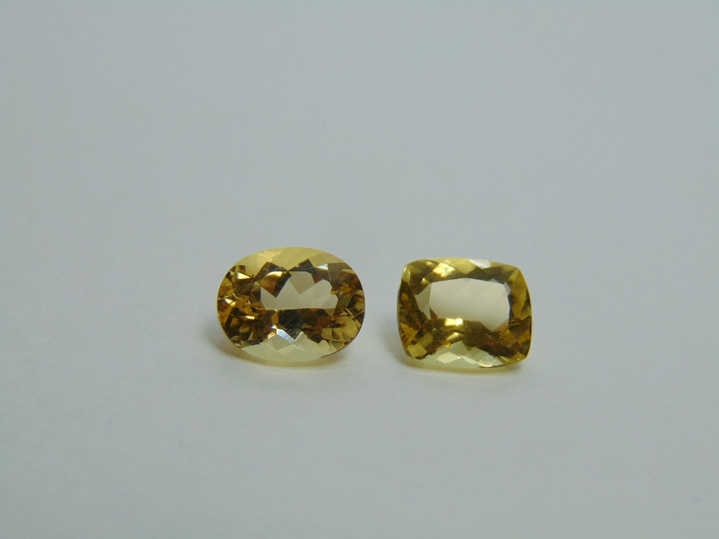 4,55ct Berilo 9x7mm 10x8mm