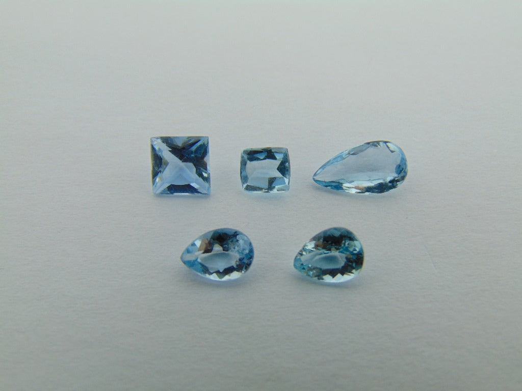 Água-marinha de 3,80 cts