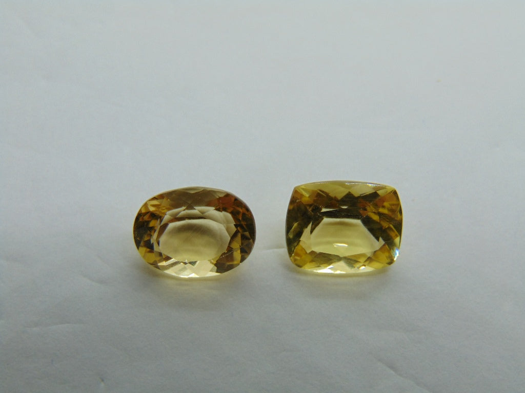 4.55ct Beryl 9x7mm 10x8mm