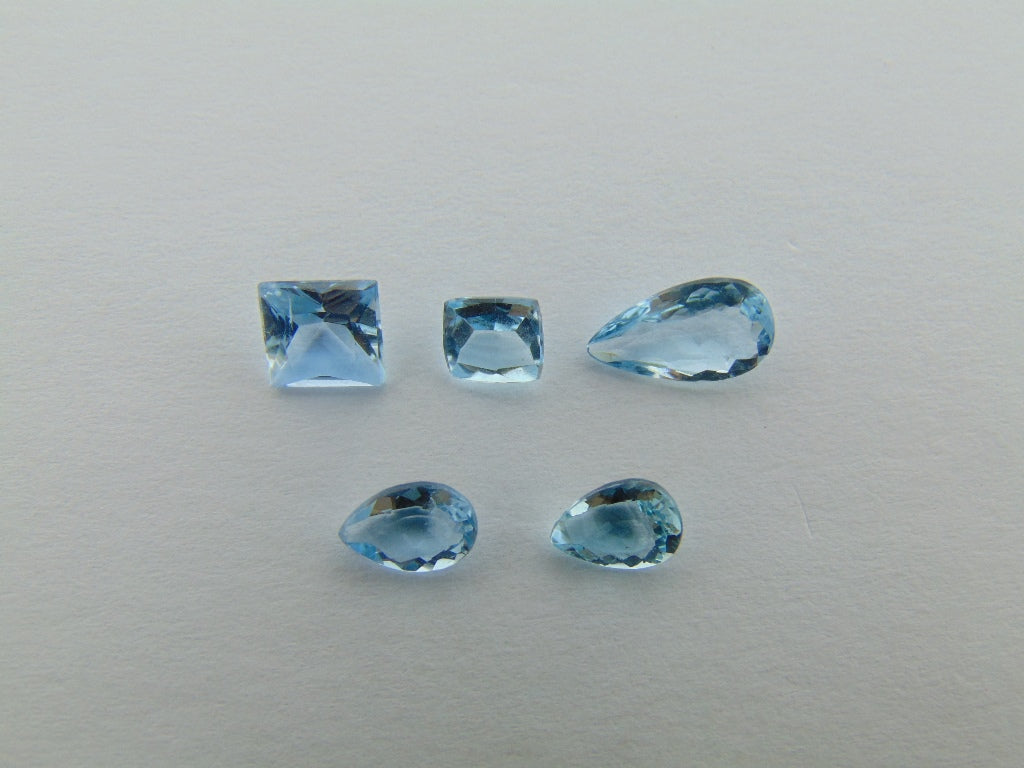 Água-marinha de 3,80 cts