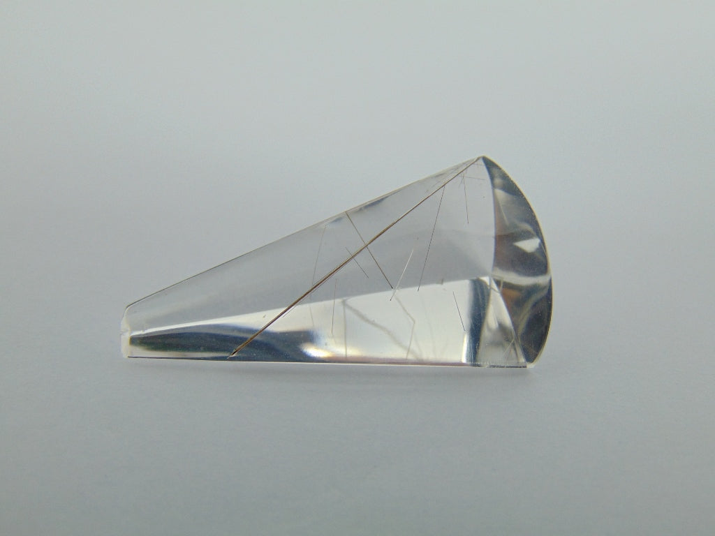 Inclusão de quartzo 28,10 quilates 36x18mm