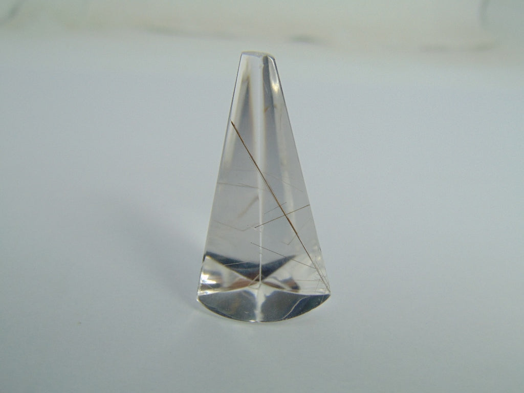 Inclusão de quartzo 28,10 quilates 36x18mm