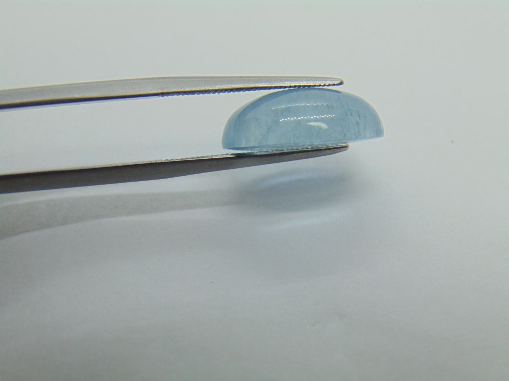 8,34 ct Aquamarine Cabochon 16x11mm