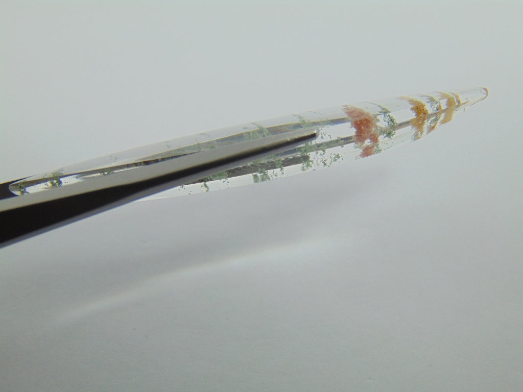 Inclusão de quartzo 28,10 quilates 36x18mm