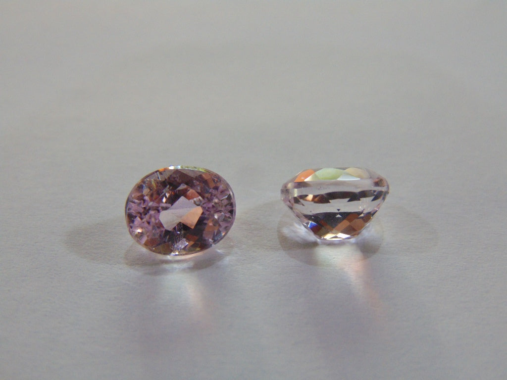 5.90ct Kunzite (Pair)