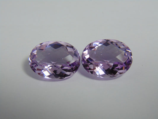 29.30cts Amethyst (Pair)