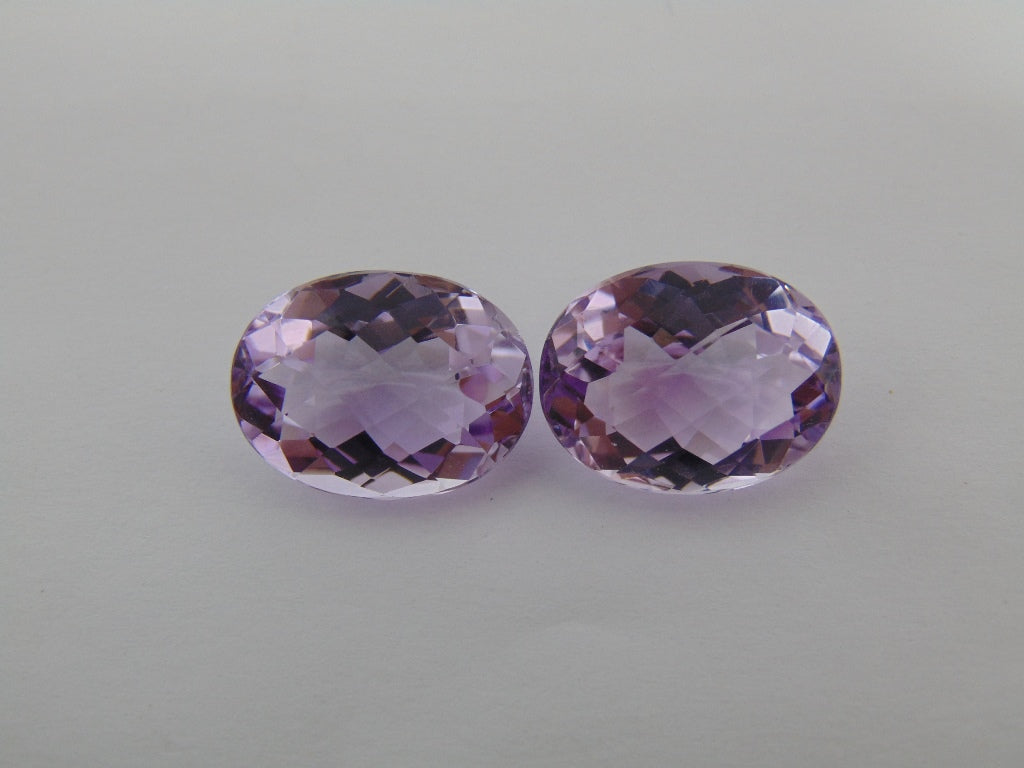 29.30cts Amethyst (Pair)