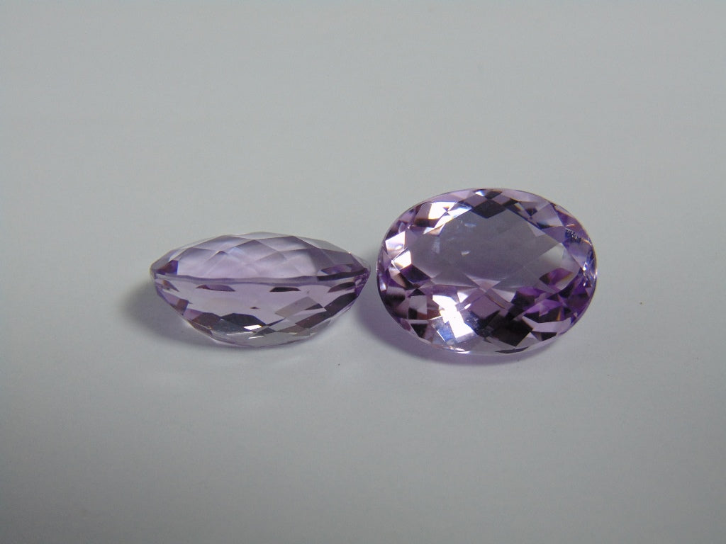 29.30cts Amethyst (Pair)