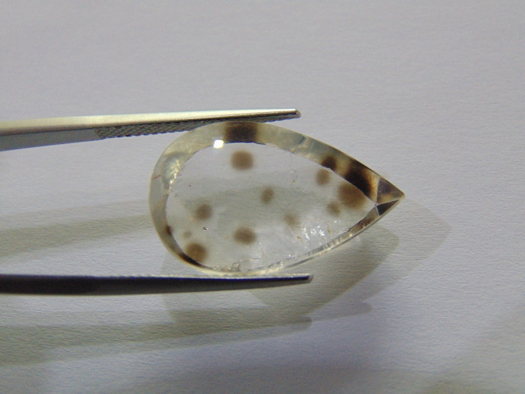 Inclusão de quartzo de 16,50 ct 24 x 15 mm