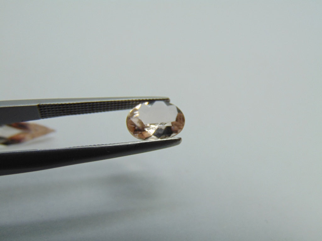 3.18ct Morganite 18x6mm 8x6mm