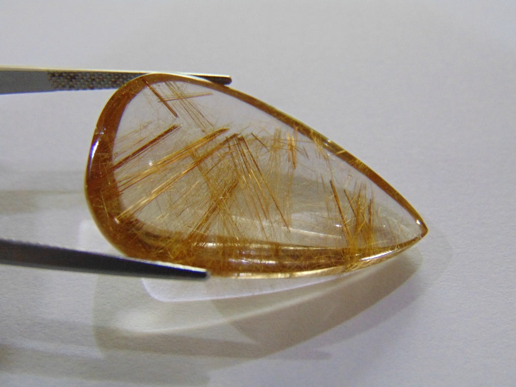 42.70ct Quartz Rutile