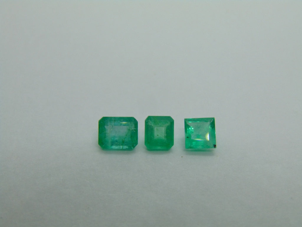 2,50ct Esmeralda 5x7mm 5mm 5,5mm