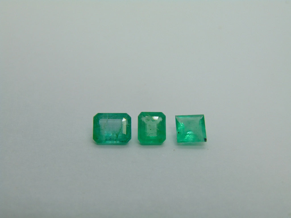 2,50ct Esmeralda 5x7mm 5mm 5,5mm