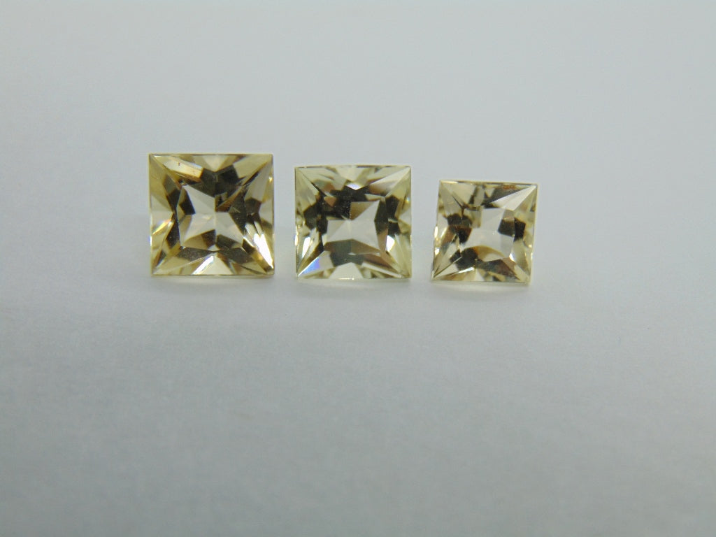 9,48 ct Berilo calibrado 9 mm 8,5 mm 8 mm