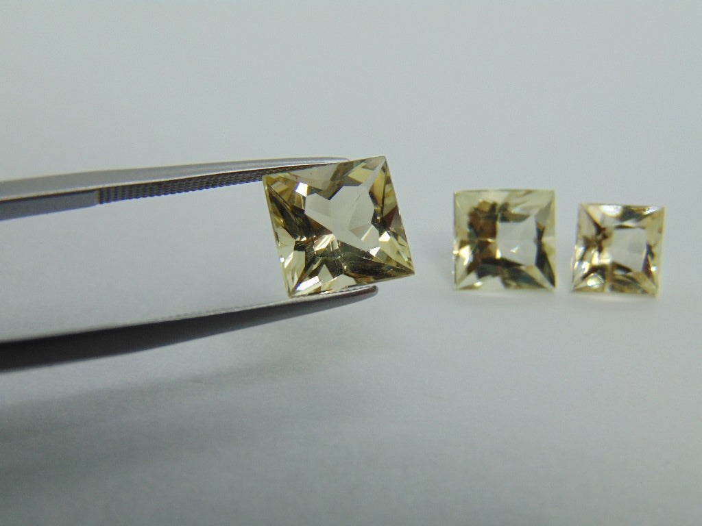 9,48 ct Berilo calibrado 9 mm 8,5 mm 8 mm