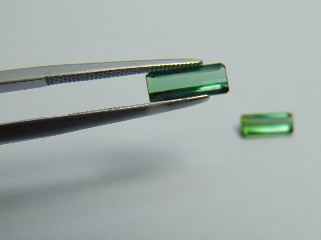 Turmalina 1,27 ct 10x4mm 8x3mm