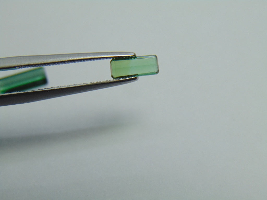 Turmalina 1,27 ct 10x4mm 8x3mm