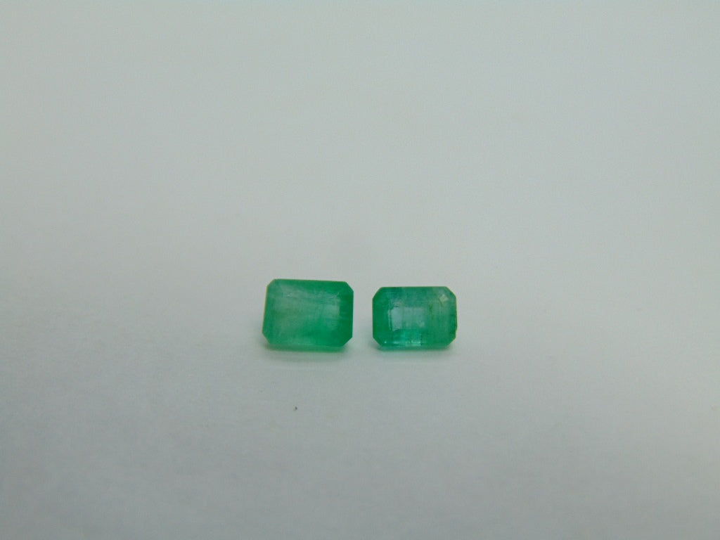 2,04ct Esmeralda 7x5mm 6,5x5mm