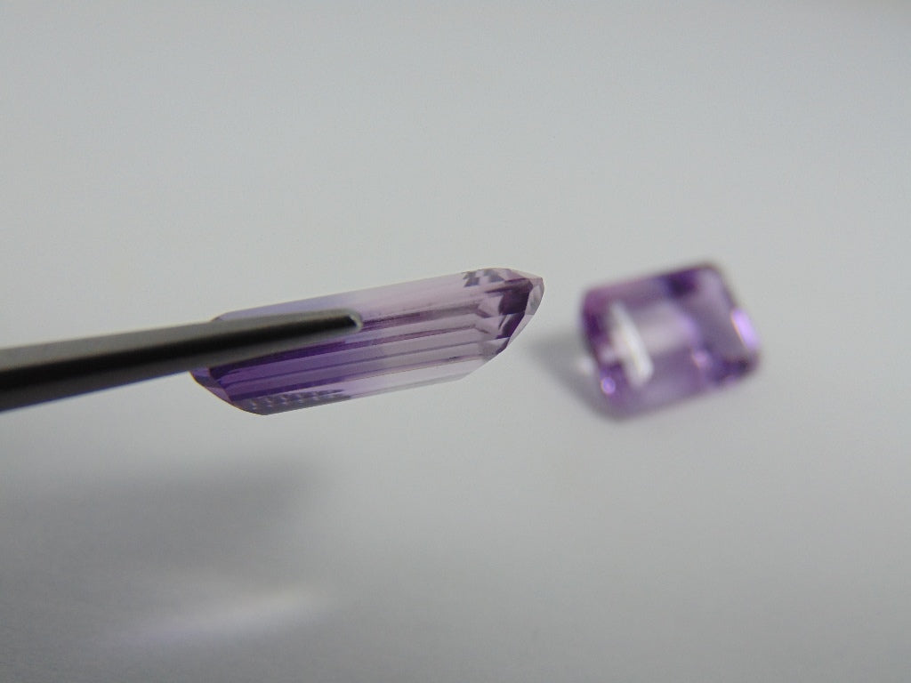 24.40cts Amethyst (Bicolor) Pair