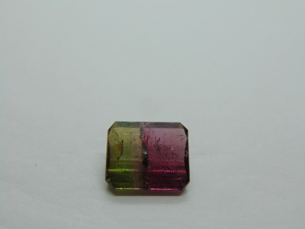 Turmalina Bicolor 7,70ct 13x11mm