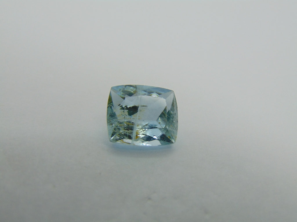 Aquamarine 7ct com inclusão 13x11mm