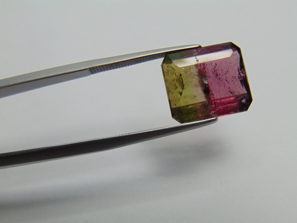 7.70ct Tourmaline Bicolor 13x11mm