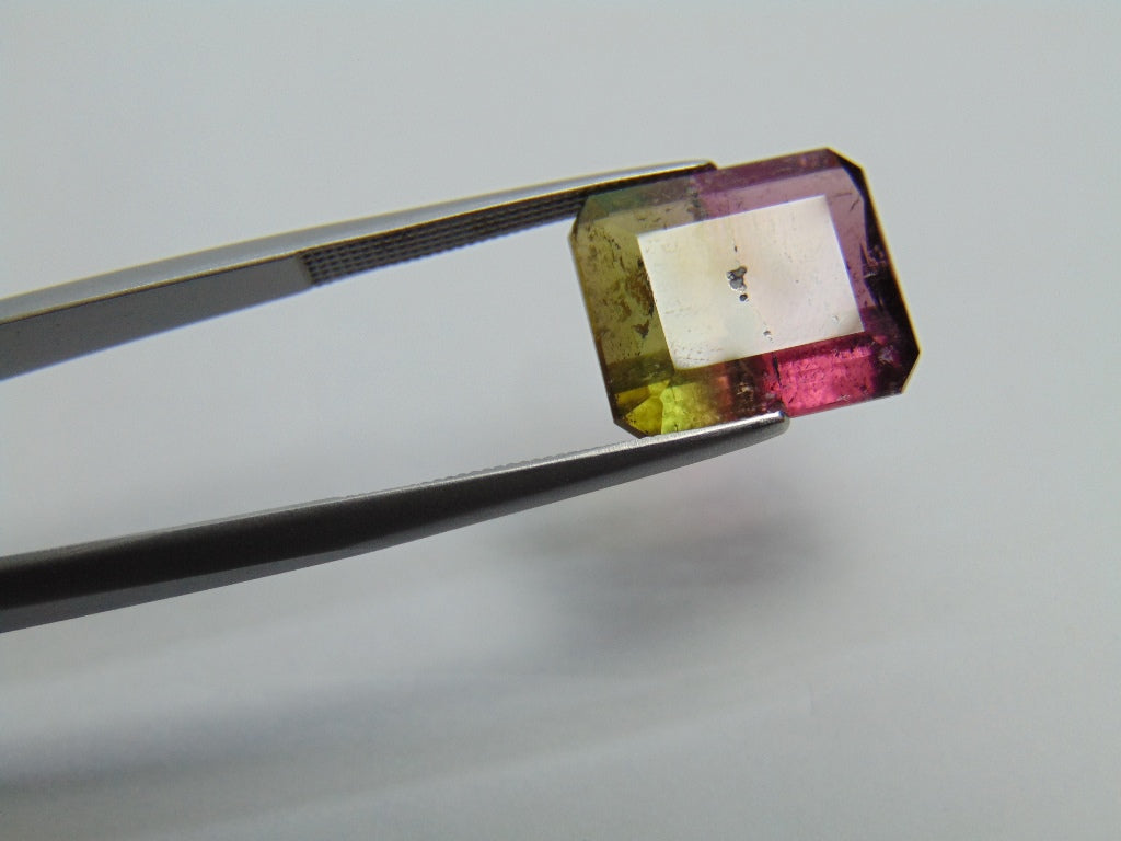 Turmalina Bicolor 7,70ct 13x11mm