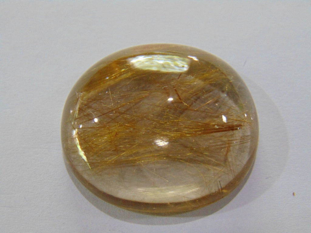 54.80ct Quartz With Rutile 28x25mm