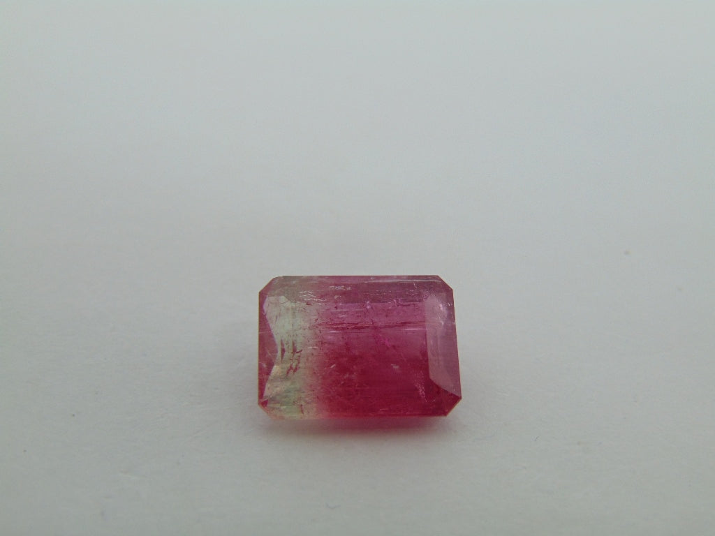 10ct Turmalina Bicolor 15x11mm