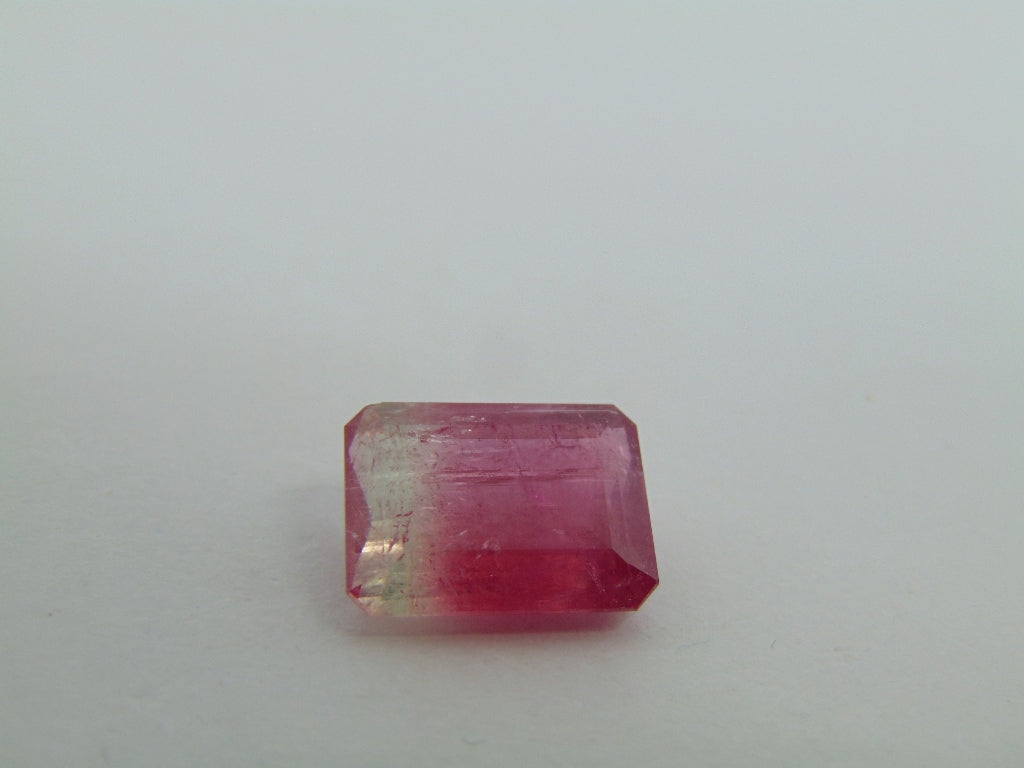 10ct Turmalina Bicolor 15x11mm