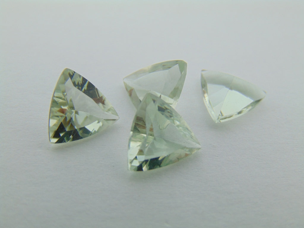 Prasiolita de 7,50 cts (calibrado)