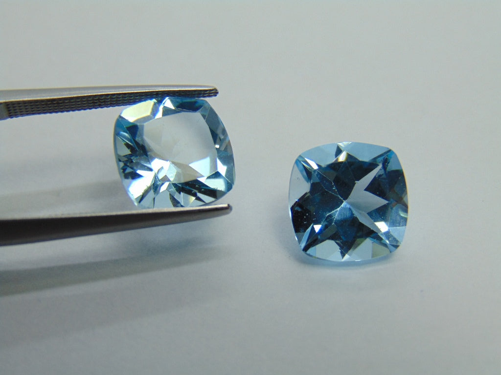 9.95ct Topaz Pair 10mm