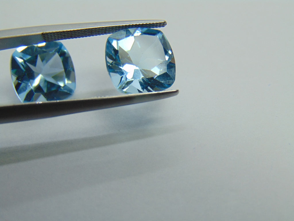 9.95ct Topaz Pair 10mm