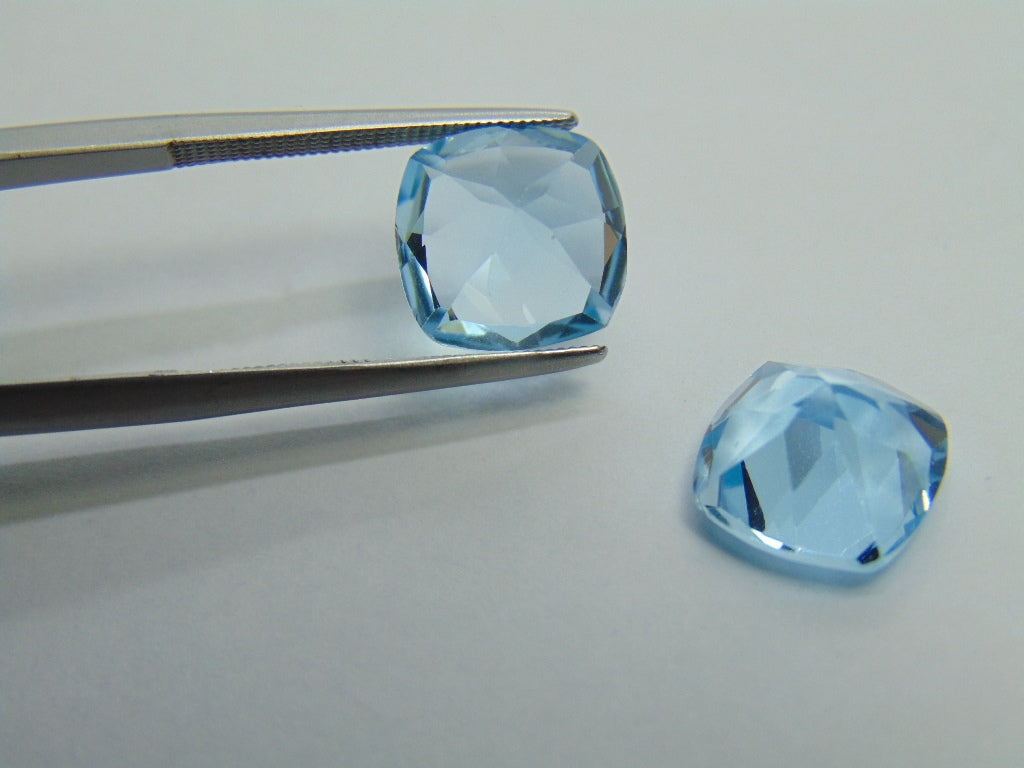 9.95ct Topaz Pair 10mm