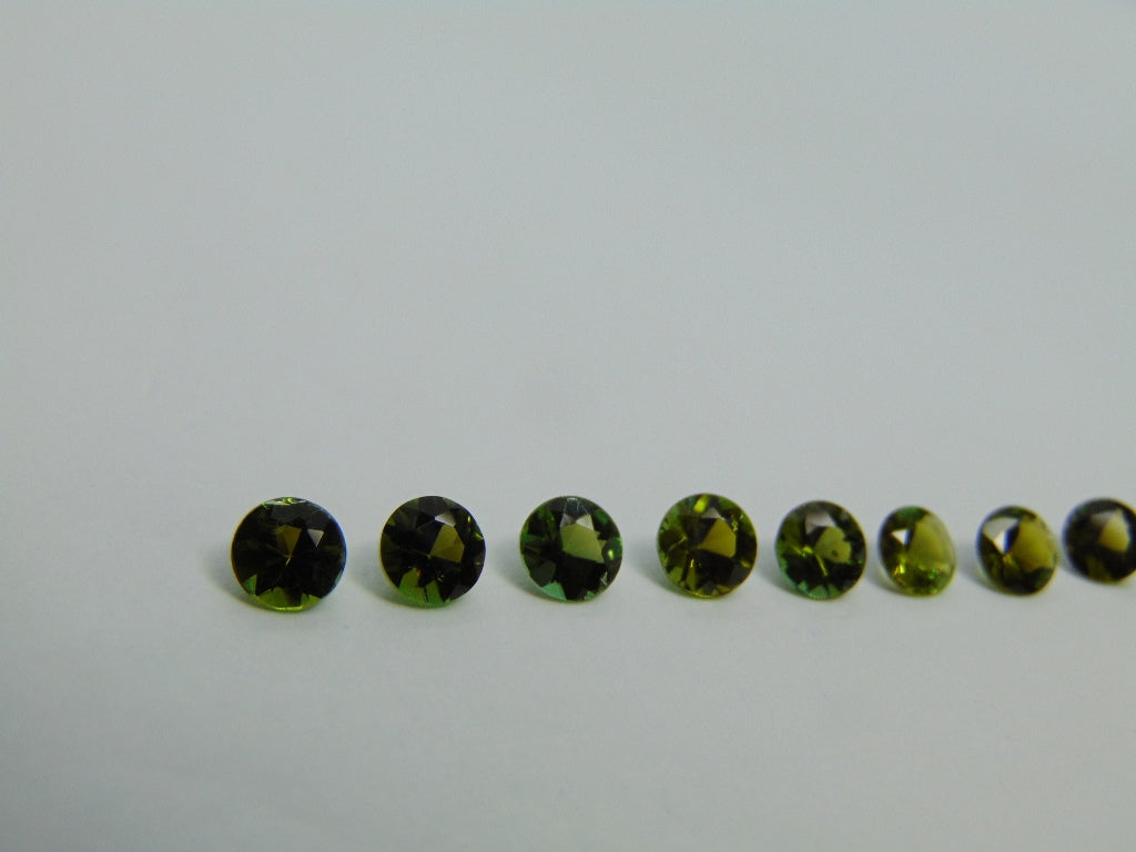 3.52ct Tourmaline Calibrated 5mm