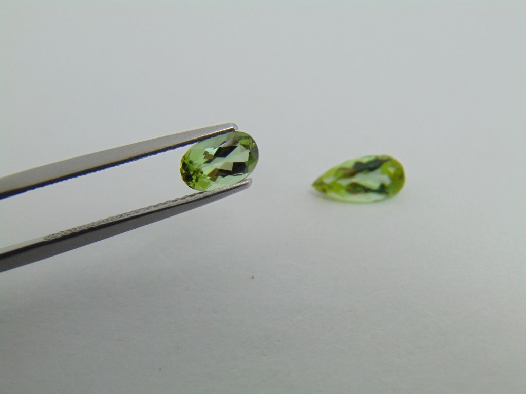 1.90ct Tourmaline 8x5mm 10x5mm