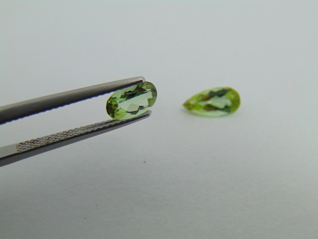 1.90ct Tourmaline 8x5mm 10x5mm