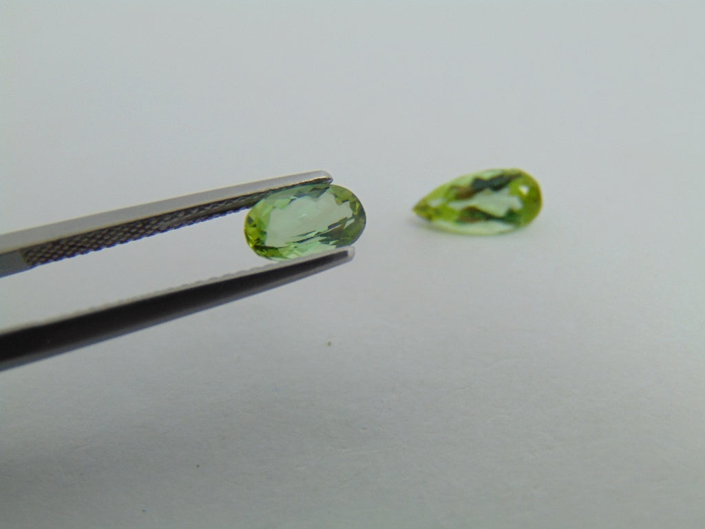 1.90ct Tourmaline 8x5mm 10x5mm